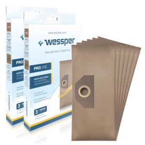 Wessper Sacs daspirateur pour Tornado to 4120 5 pi/èces, Papier