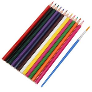 CRAYON DE COULEUR Pwshymi 12 crayons de couleur à base d'huile Crayo