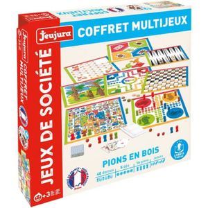 JEU SOCIÉTÉ - PLATEAU Jeujura- Boîte de (Many) Jeux JEUJURA-8457-COFFRET