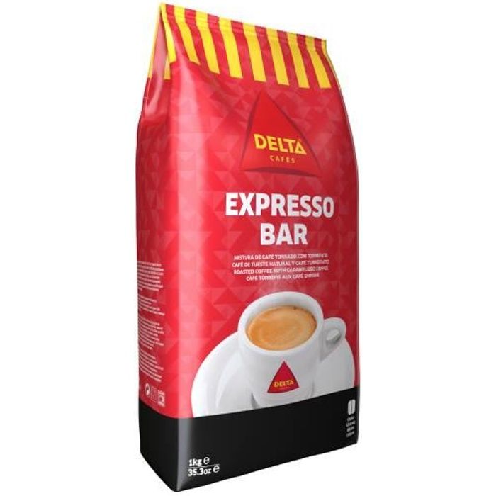 Café en grains espresso CARTE NOIRE SAS : le paquet de 1Kg à Prix Carrefour