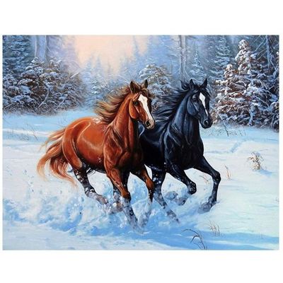 CEOVR Cheval Diamond Painting Adulte, Peinture Diamant Adulte