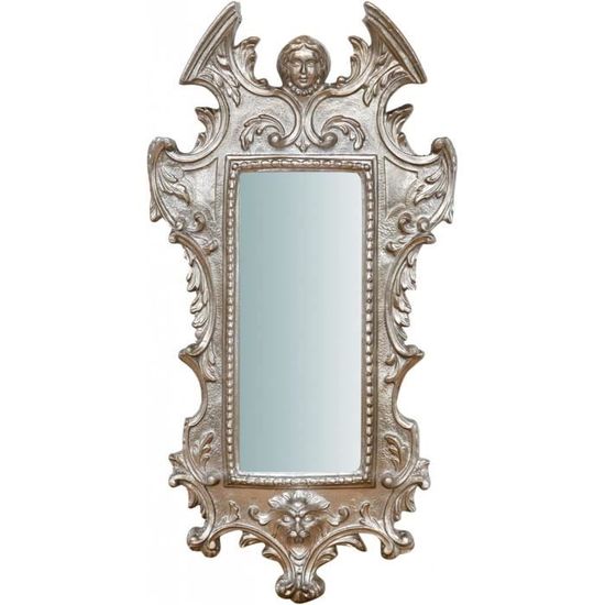 Grand Miroir Mural Rond Déco: Miroir Murale Décoration 60x60cm pour