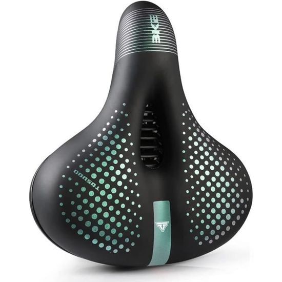 Selle De Vélo Cuir Vintage Marron – Universelle, Confortable, Fabriquée En Cuir De Bœuf