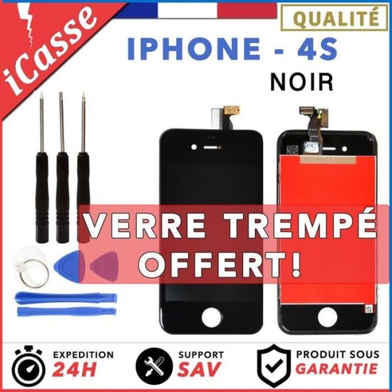 Pantalla IPhone C Kit Reparation Ecran Iphone 6s VITRE TACTILE ECRAN LCD COMPLET Pour IPHONE 6S PLUS BLANC OUTILS écran Iphone X Cable IPhone 2 M - Foto 10
