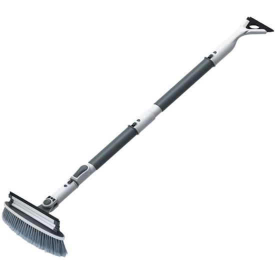 Raclette-dégivrant,D7WD Pelle à Neige Extensible Grattoir à Glace Brosse De Déneigement