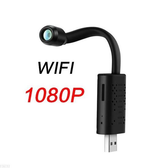 Mini caméra de surveillance 6 LED IR WIFI intelligente, détection de