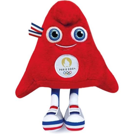 Peluche Phryge Officielle Des Jeux Olympiques Paris 2024, Taille 25 Cm