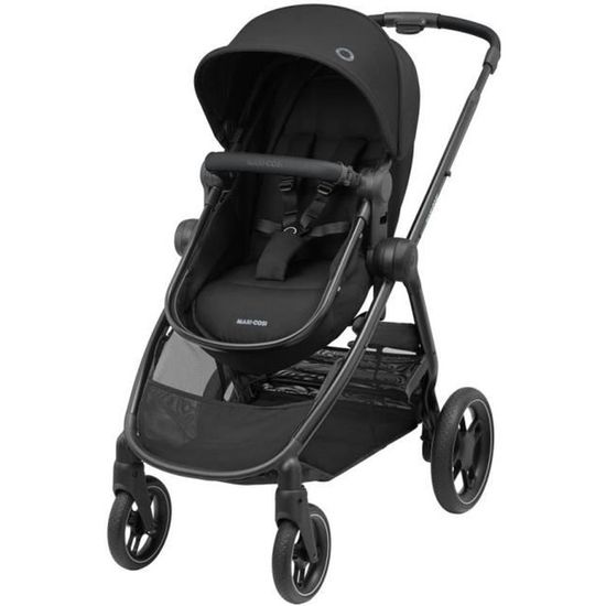 MAXI-COSI Poussette 3 en 1 Zelia3 + Cosi Groupe 0+ Tinca i-Size +  adaptateurs pour cosi, De la naissance à 4 ans, Essential Graphite -  Cdiscount Puériculture & Eveil bébé