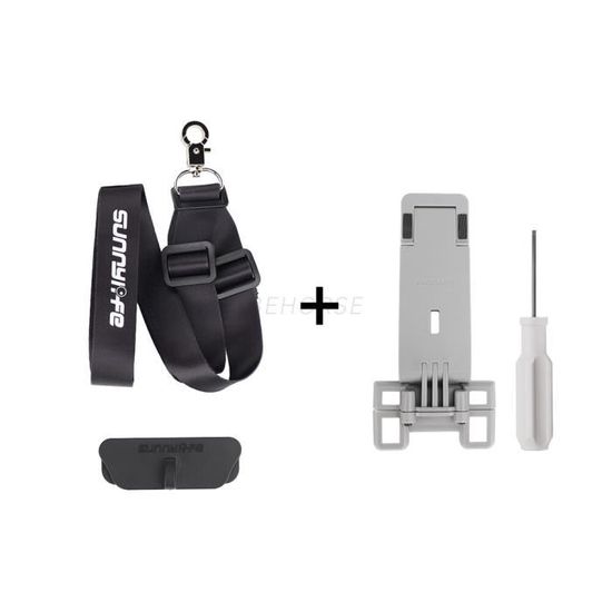 Support Universel Tablette/téléphone Pour Télécommande DJI - Compatible Mavic Air 2, Air 2S, Mini 2, Réglable, Léger - 3