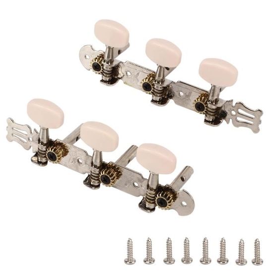 Chevilles De Réglage Guitare 3L - Accordeurs Classique Acoustique Têtes Machine