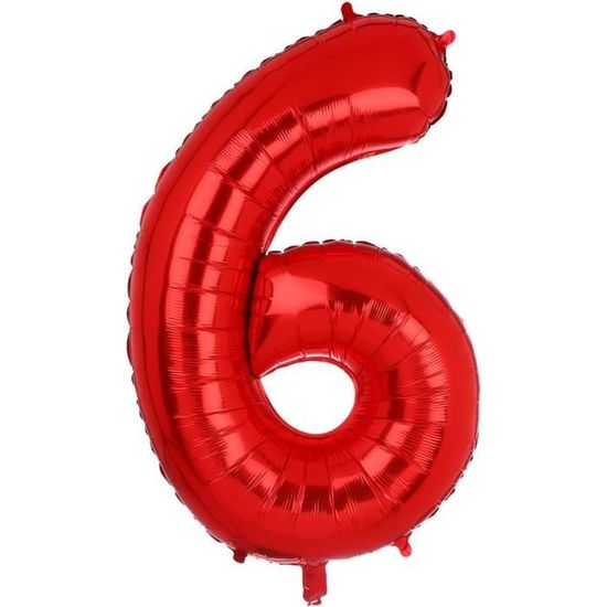 Ballon Numéro Rouge - 100Cm-40 Pouces - Ballon Chiffre Numéro 3 Ballon Numéro Rouge - 100Cm-40 Pouces - Ballon Chiffre Numéro 3
