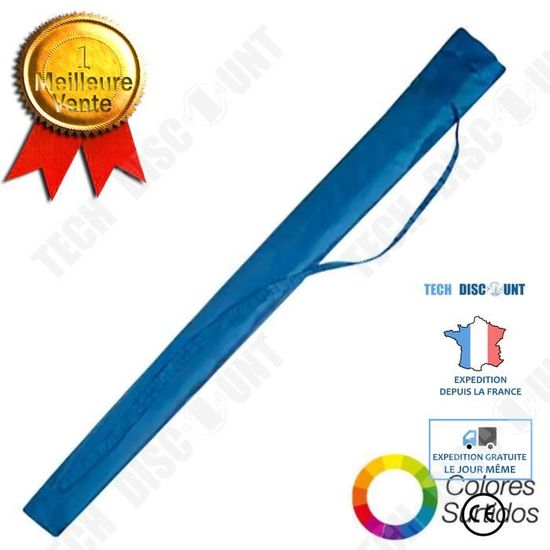 TD® Housse pour parasol de plage Bleu / Solide et Résistante / Protège Parasol /