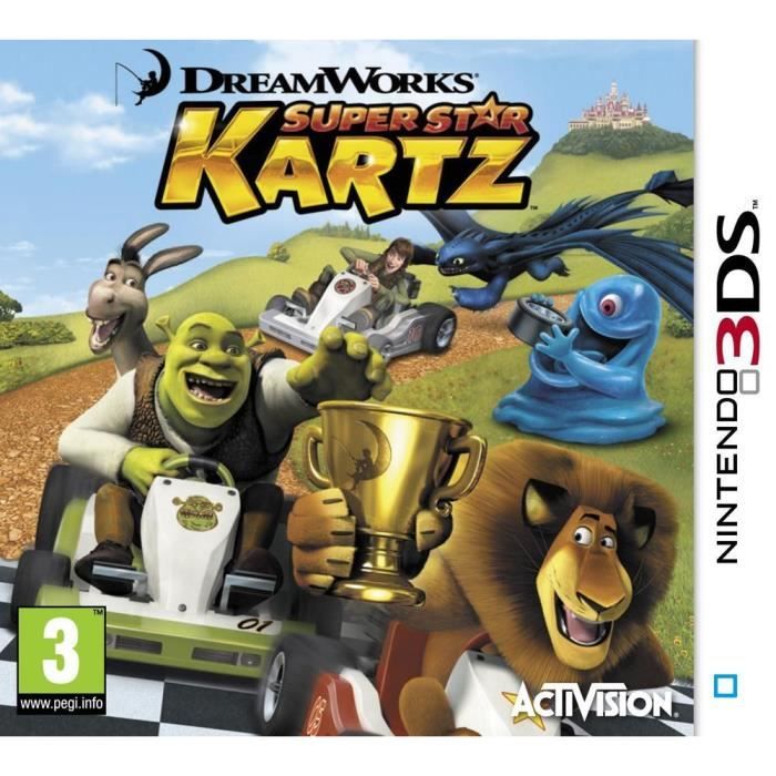 Activision Dreamworks Super Star Kartz / Jeu Console 3DS