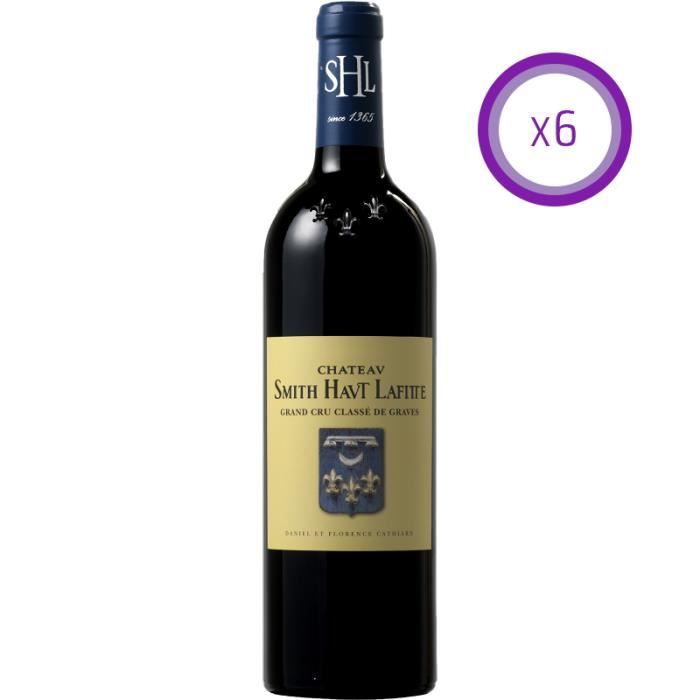 Château Smith Haut Lafitte - Rouge - 2010 - Carton de 6 Bouteilles 75cl