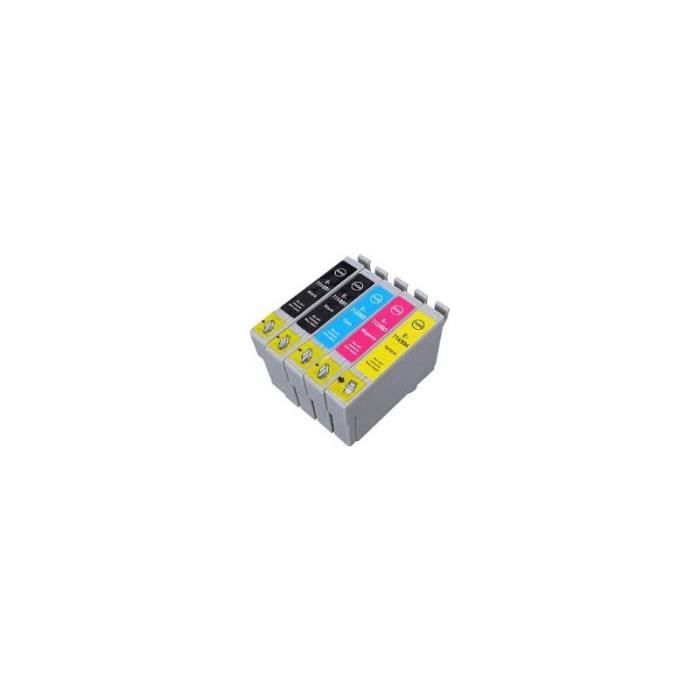 Pack de 5 Cartouches d encre EPSON T0715.