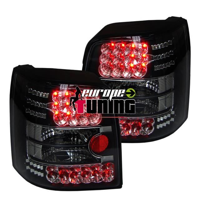 feux arrières design, noir, LED PASSAT, Break 96-00 LED pour: Volkswagen Passat B5 96-00