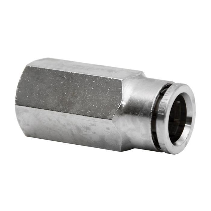 Connexion Droite Tube 6Mm Femelle 1-4