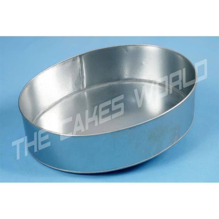 EURO TINS moule a gâteau de Ovale 30 cm