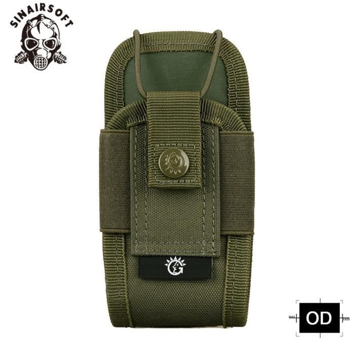 Sac tactique pour talkie walkie A018, sacoche multifonction Camouflage en Nylon, pochette militaire Molle EDC, PK65684464