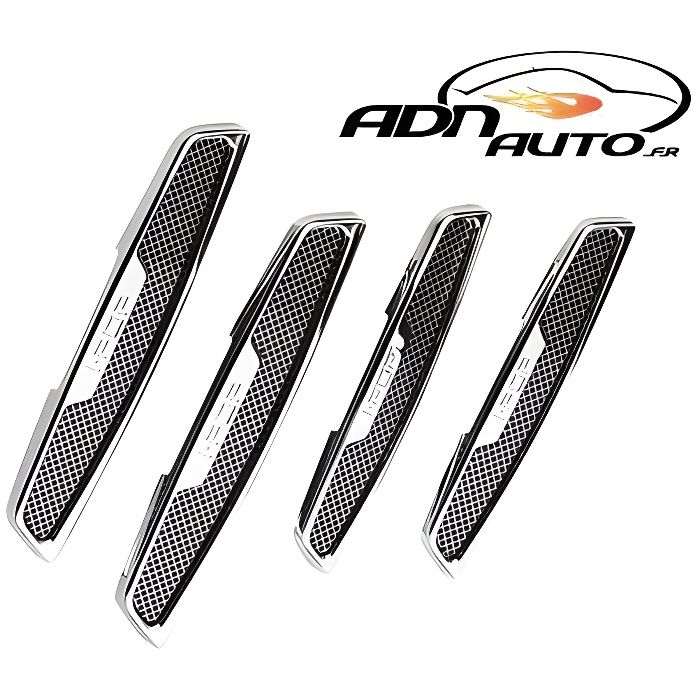 4 Bandes Protege portes - Look carbone