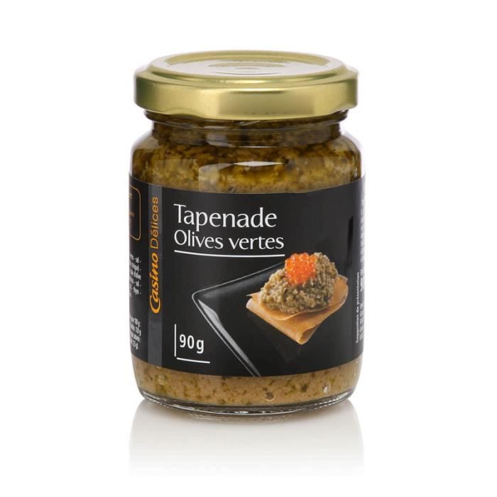 CASINO DELICES Tapenade à l'Olive verte - 90g