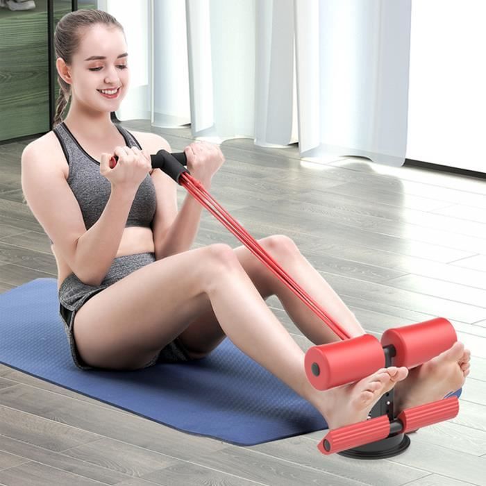 Bandes de Résistance Corde élastique Multifonctionnelle Situp Physique Gym Fitness Avec Ventouse