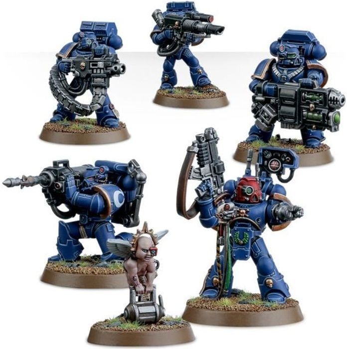 Games Workshop Devastator Squad, Figurine à collectionner, Jeu vidéo, Gris, Adultes et enfants, Warhammer 40000, Plastique