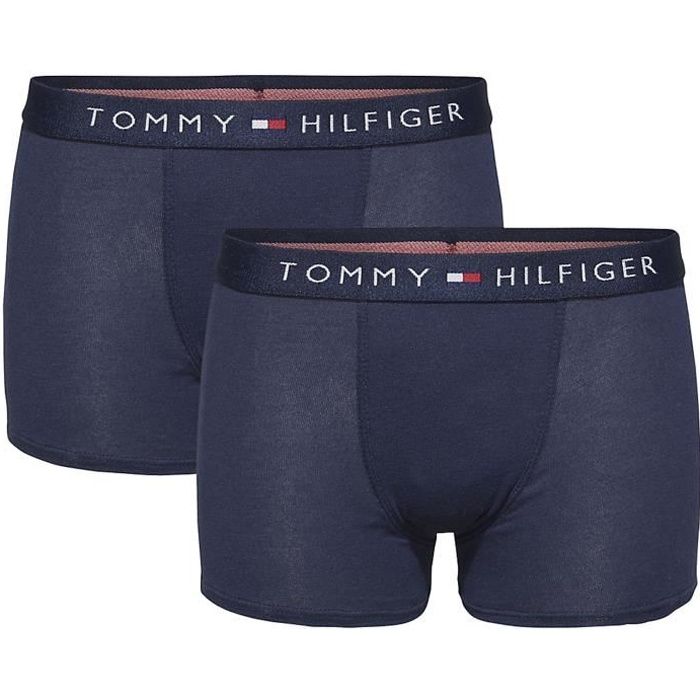 TOMMY HILFIGER UB0UB90005 2 PACK TRUNK sous-vêtement Boy 2 navy