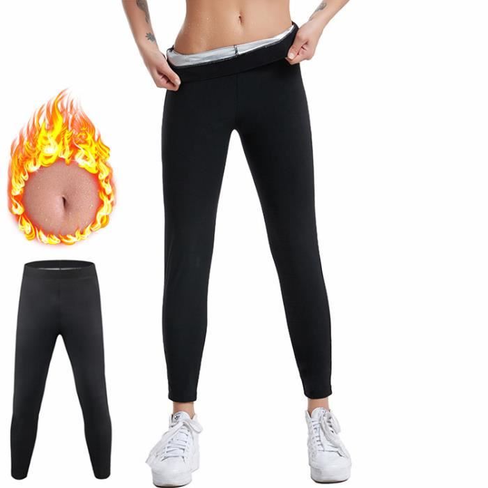 Leggings Anti Cellulite Pantalon Sauna Minceur Hot Shapers Femme Sport Gaine Jambes Body Amincissant