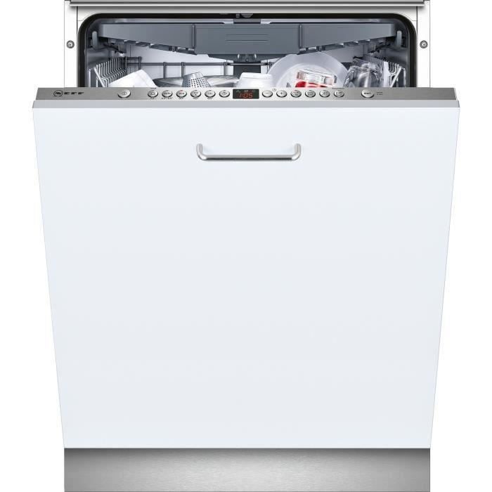 Neff S513N60X3E Lave-vaisselle - 14 couverts - 44 dB - A++ - Large60cm - Blanc - Moteur Efficient Silent Drive