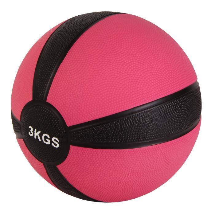 Medicine Ball 1-10 kg différents poids + couleurs Poids: 3 kg (rose)
