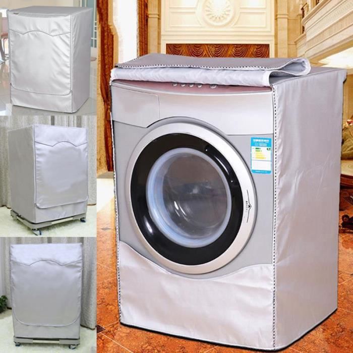 Couverture Respirante pour machine à laver de rouleau Imperméable Anti poussière automatique pour la maison - M