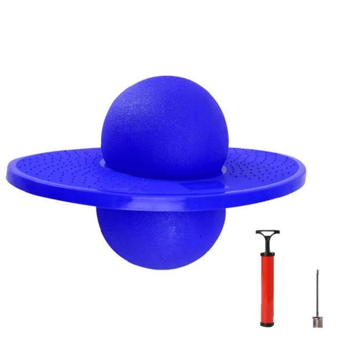 Fitness Balling Ball Élasticité Sauprage Balance Bank Space Hopper Yoga Sports Springboard pour enfants Blue Cadeau mignon