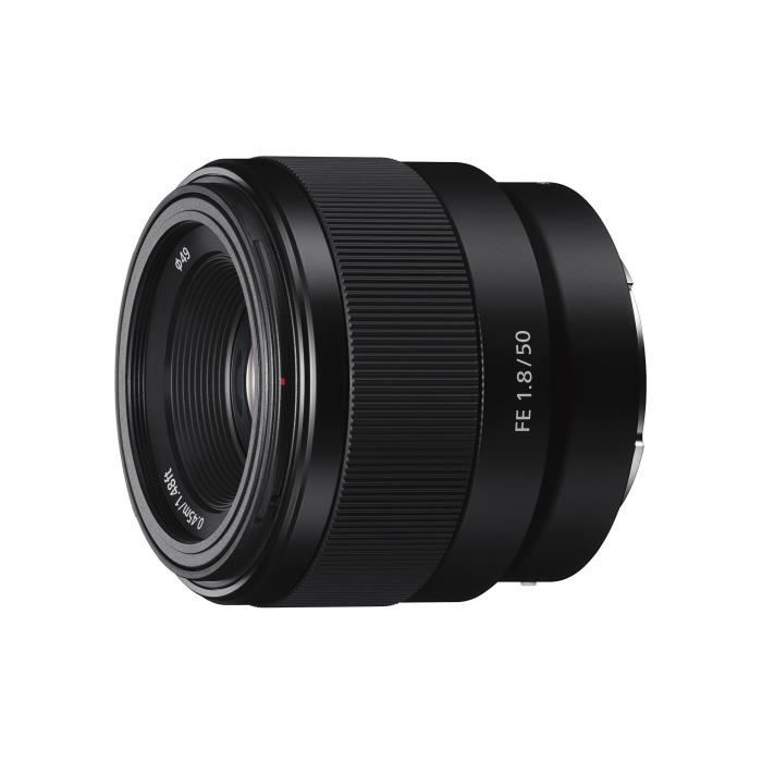 Sony SEL 50-F18F Objectif 50 mm Ouverture F1.8 pour Monture E Sony