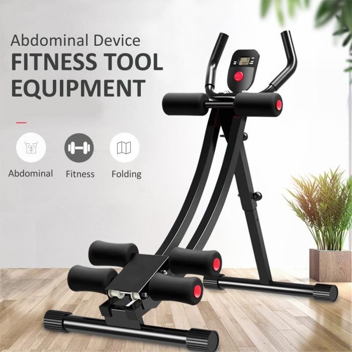 TEMPSA Appareil de musculation planche pour abdominaux pliable