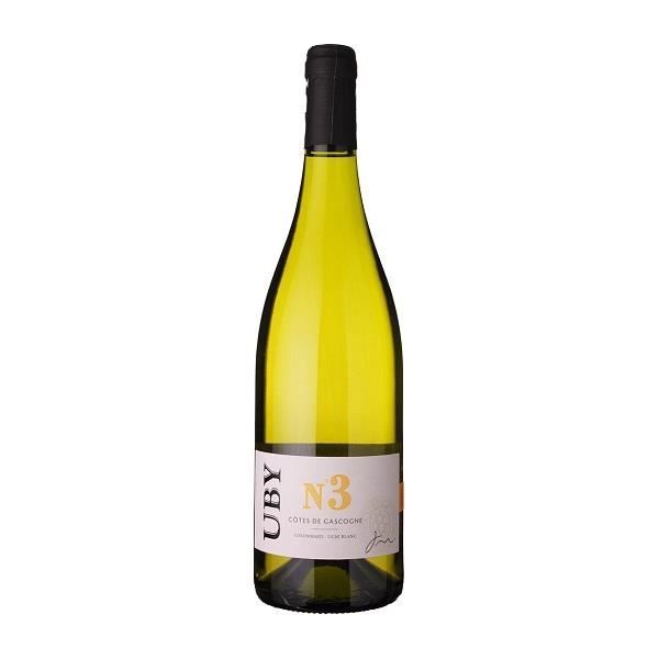 6x UBY Colombard Ugni n°3 - Côtes de Gascogne - 2019 - Blanc