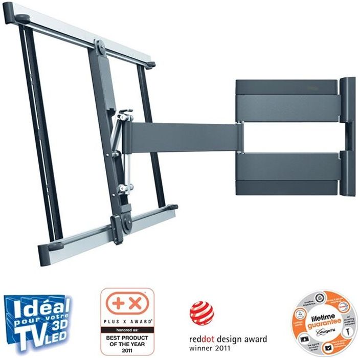 VOGEL'S THIN345 Support TV mural orientable jusqu'à 180° - Pour écran de 40 à 65-
