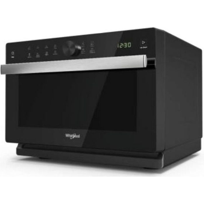 Whirlpool MWP338B, Comptoir, Micro-ondes grill, 33 L, 900 W, boutons, Rotatif, Noir