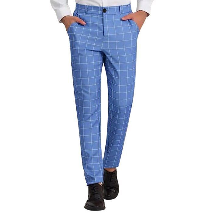 Pantalon De Baseball Decker Homme - Blanc Rayé Noir, Taille XL, Jambes Droites - Neuf Avec Détails
