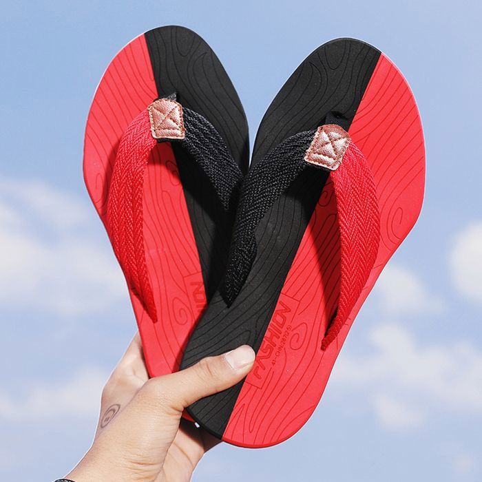 Tongs / Pantoufles D'été En 100% Cachemire - Taille Naissance - Pour Homme