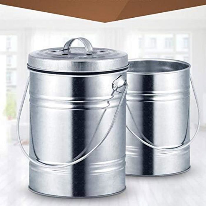 Lot De 2 Recharges De Charbon Actif Pour Composteurs De Déchets De Cuisine, Recharges De Filtres Absorbant Les Odeurs, Compatibles Avec La Plupart Des Filtres Vita Mix FoodCycler (0,5 Kg