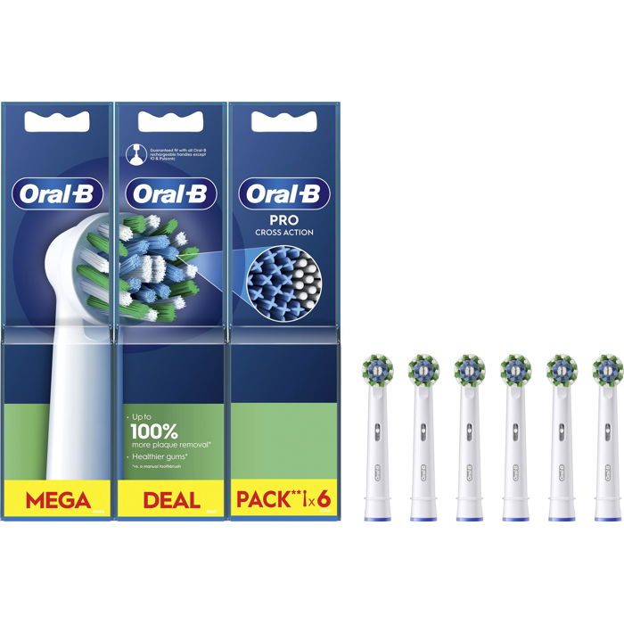 Oral-B Pro Cross Action 6 ks