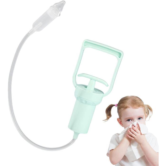 ZERODIS Aspirateur Nasal Pour Bébé Aspirateur Nasal Nez Silicone Manuel
