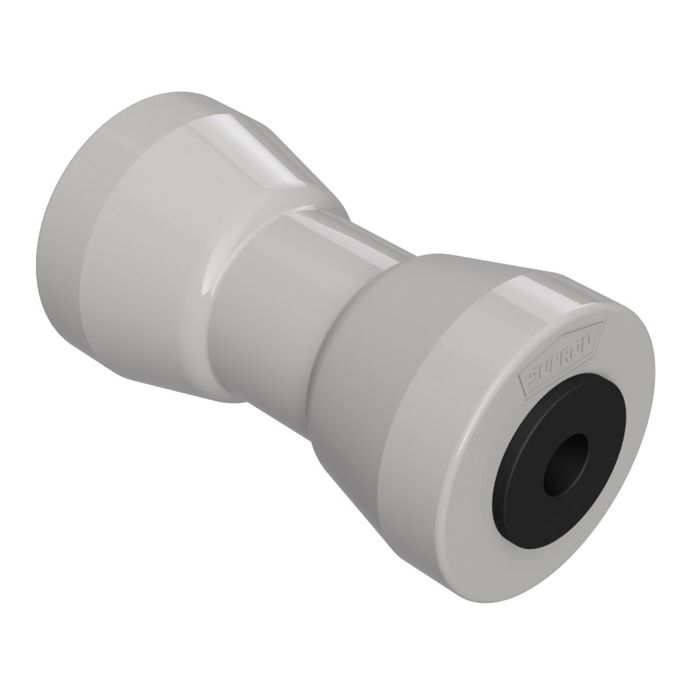 Rouleau de quille en polyuréthane avec support galvanisé SUPROD, 400 , 75,90