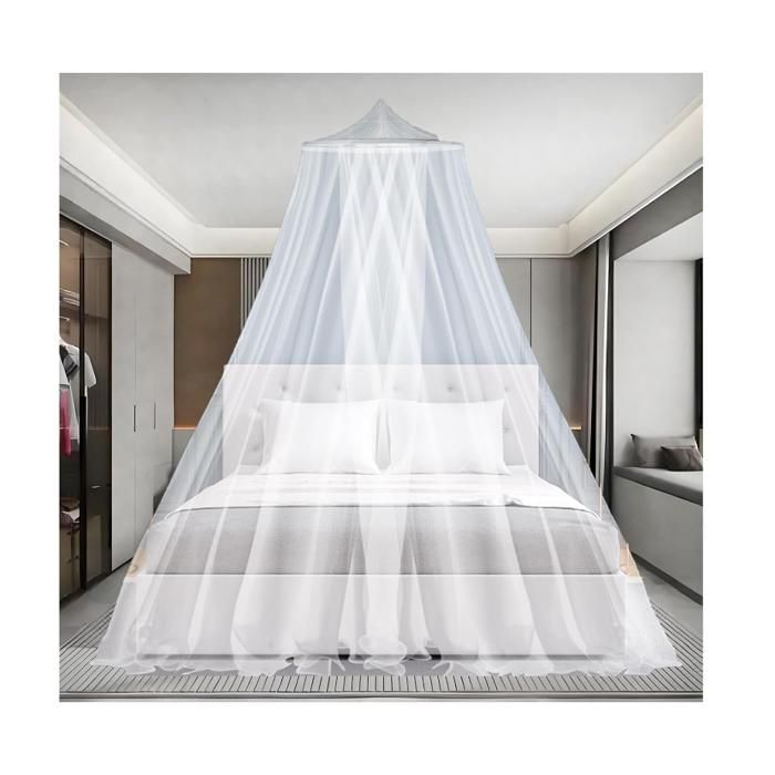 Moustiquaire Lit Moustiquaire Lit Simple/Double 06 m x 25 m x 105 m Auvent de Lit bébé Moustiquaire Universelle Lit Adulte
