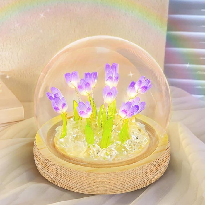 ®RisingFF Cadeau pour amis veilleuse LED unique cadeau danniversaire pour petite amie [efficacité énergétique classée G]