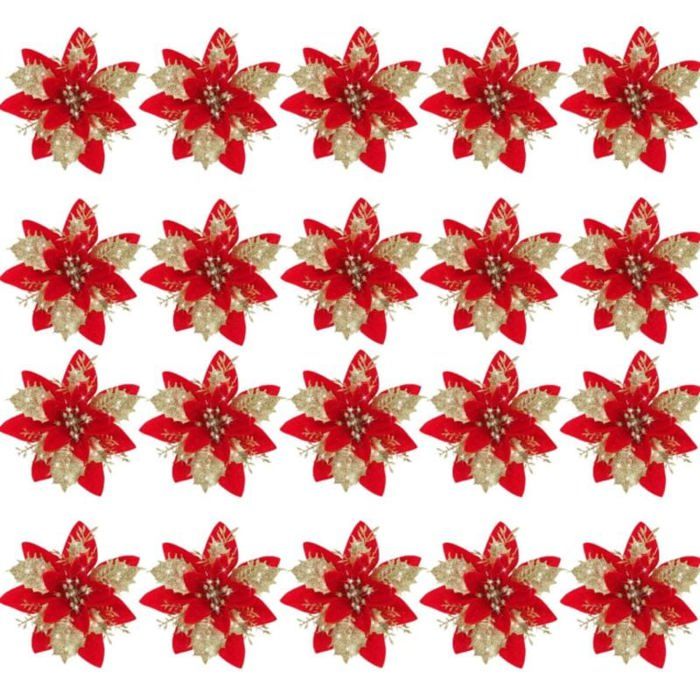 Fleurs Et Plantes De Noël Artificielles - Acheter Sur