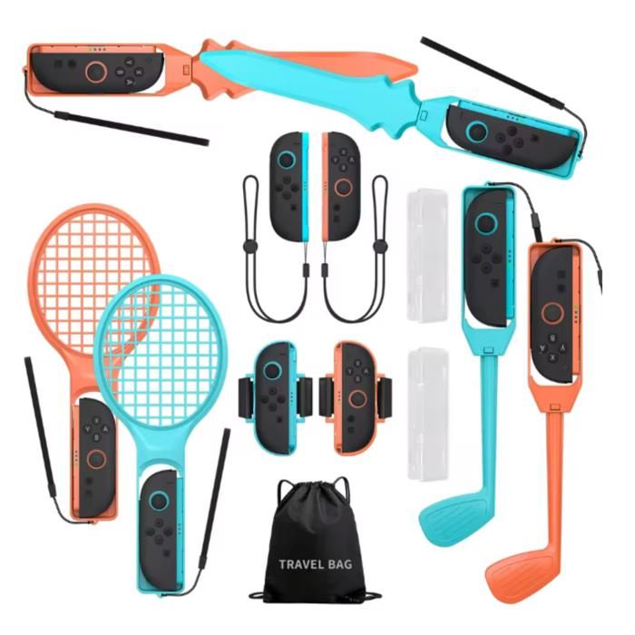 VortexVR kit daccessoires gaming sport 15en1 pour Nintendo Switch 2
