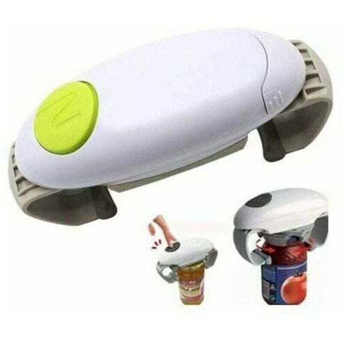 Ouvre-boîte électrique - PZCC - One Touch - 6.8x2.5 inch - Vert - Pour personnes âgées - Pour arthrite