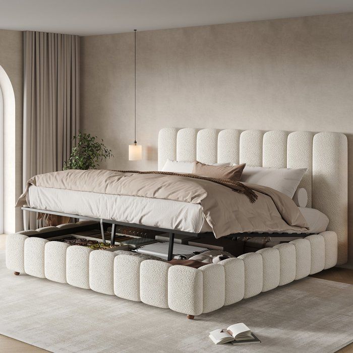 Lit coffre double 180x200 dimensions totales 2195 x 195 x 1025 cm idéal pour les grandes chambres contemporaines
